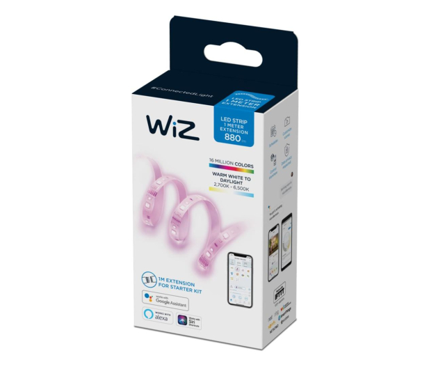 WiZ Wi-Fi BLE LED strip 1M 880lm ext EU - 1182604 - zdjęcie 2